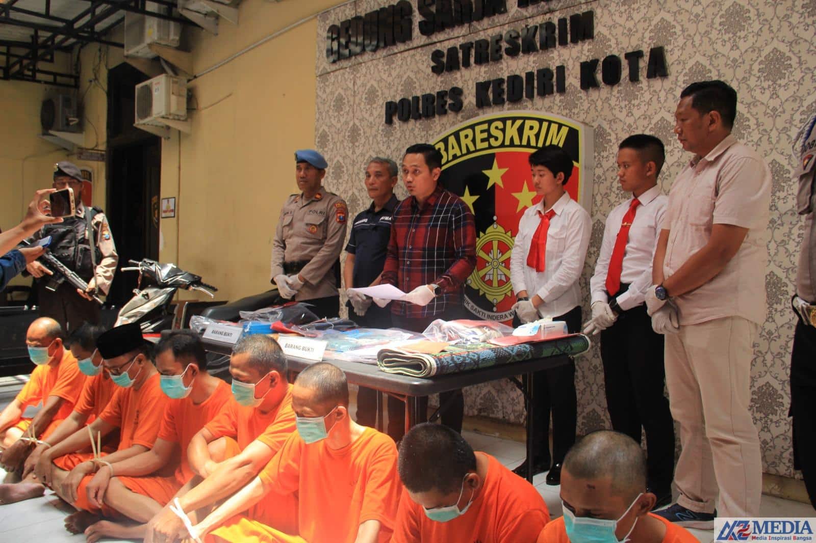 IMG 20231003 WA0026 September 2023, Polres Kediri Kota Ungkap 6 Kasus, Diantaranya Tipu Gelap dan Pencurian