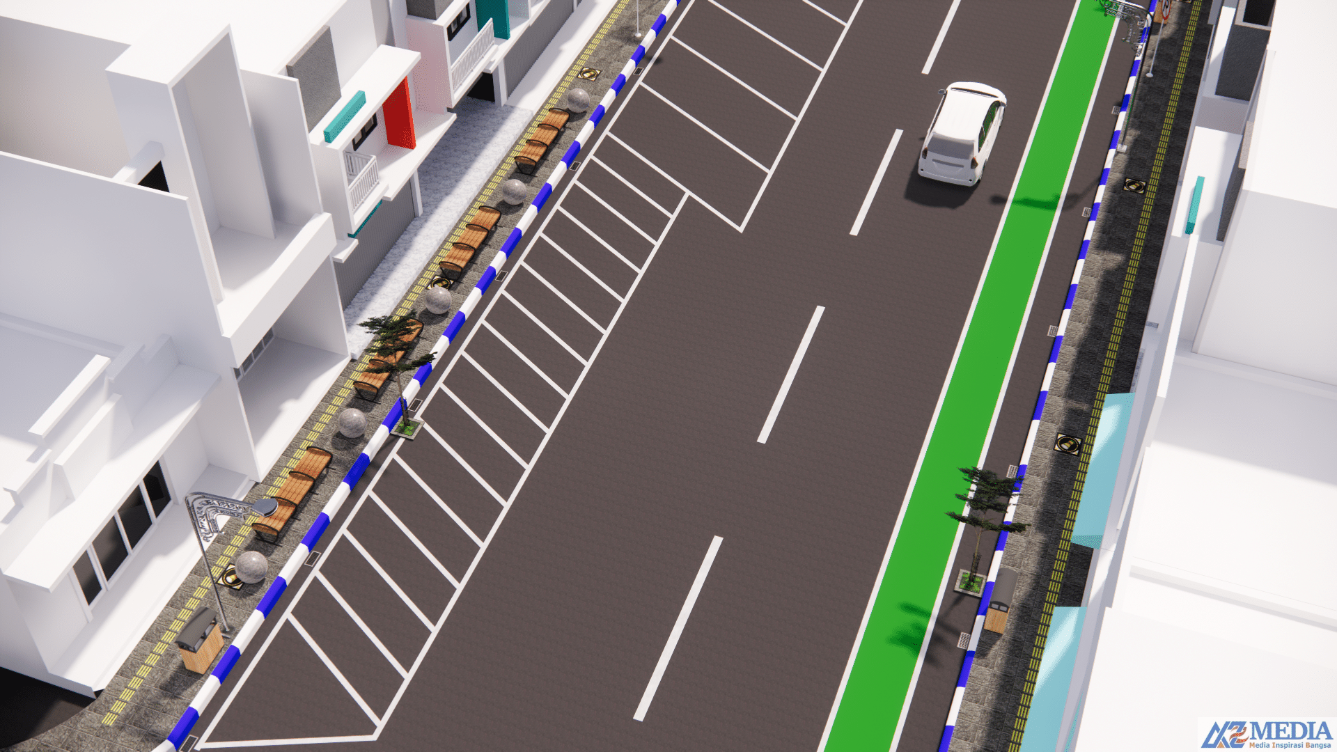 Jalan Teuku Umar Gg. 3 3 Dishub Tulungagung Percantik Desain Kota Dengan Icon Budaya