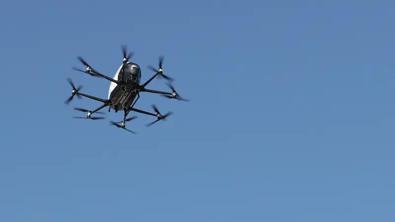 IMG 6425 Kirim Paket di IKN Nusantara Bakal Pakai Drone