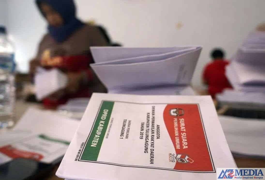 bjr3yhtvoodemmb Pelipatan Surat Suara Telah Usai,KPU Tulungagung: Ada 1.918 Surat Suara Rusak