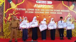 Unjuk Bakat Terbaik, Pemenang FLS3N Tingkat Kabupaten Kediri 2026 Siap Terima Penghargaan Kediri, 12 Mei 2026