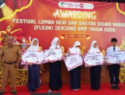 Unjuk Bakat Terbaik, Pemenang FLS3N Tingkat Kabupaten Kediri 2026 Siap Terima Penghargaan Kediri, 12 Mei 2026